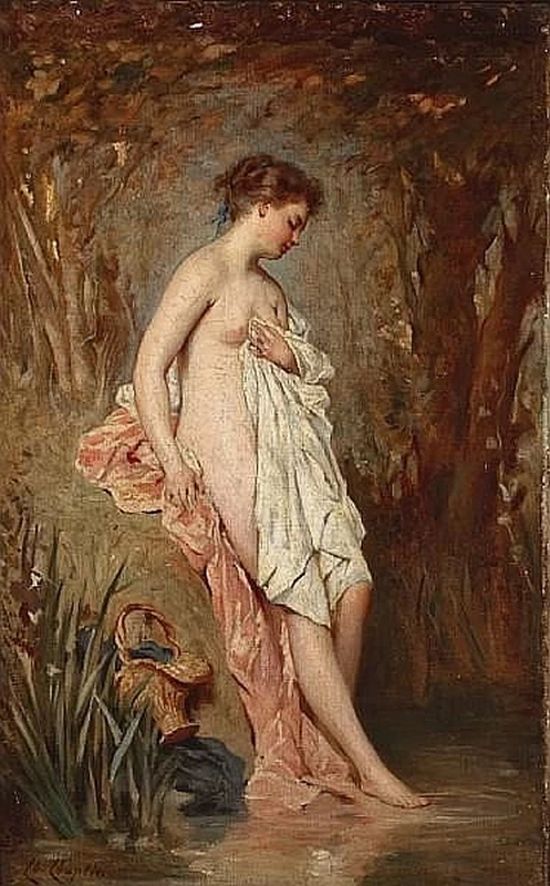 Charles Joshua Chaplin - La bagnante